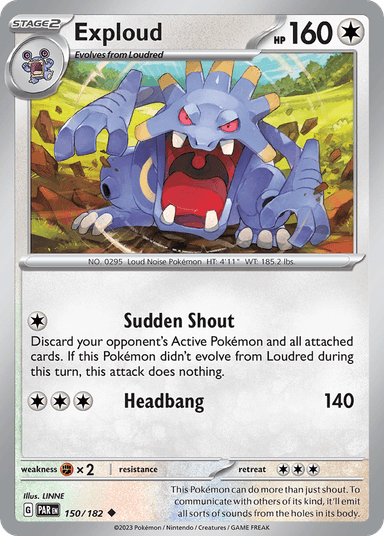 Exploud, Paradox Rift 150