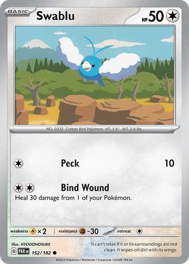 Swablu, Paradox Rift 152