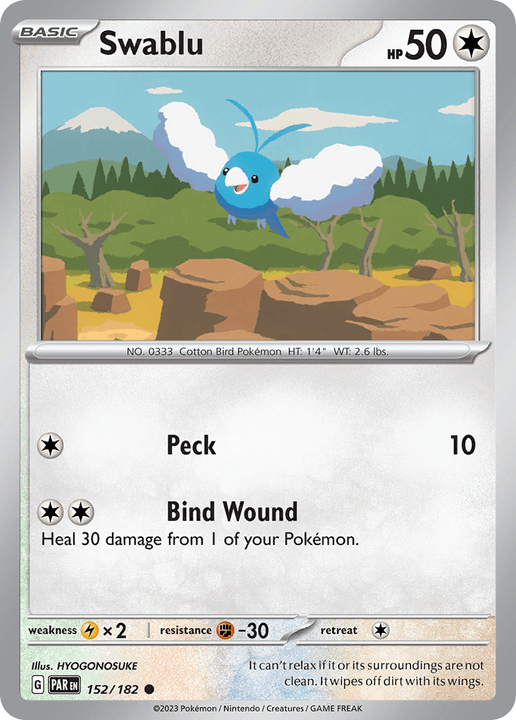 Swablu, Paradox Rift 152