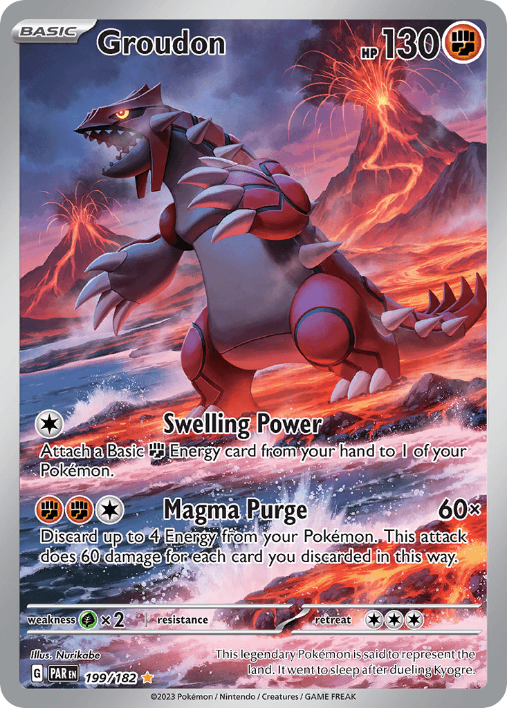 Groudon, Paradox Rift 199