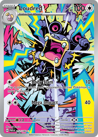 Loudred, Paradox Rift 212