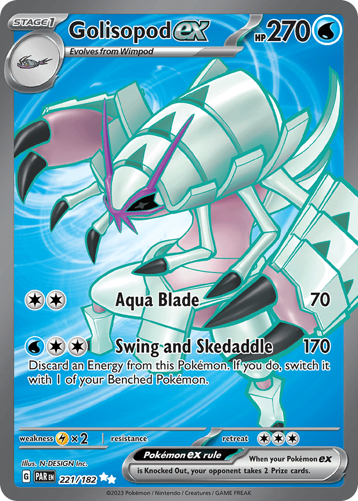 Golisopod ex, Paradox Rift 221