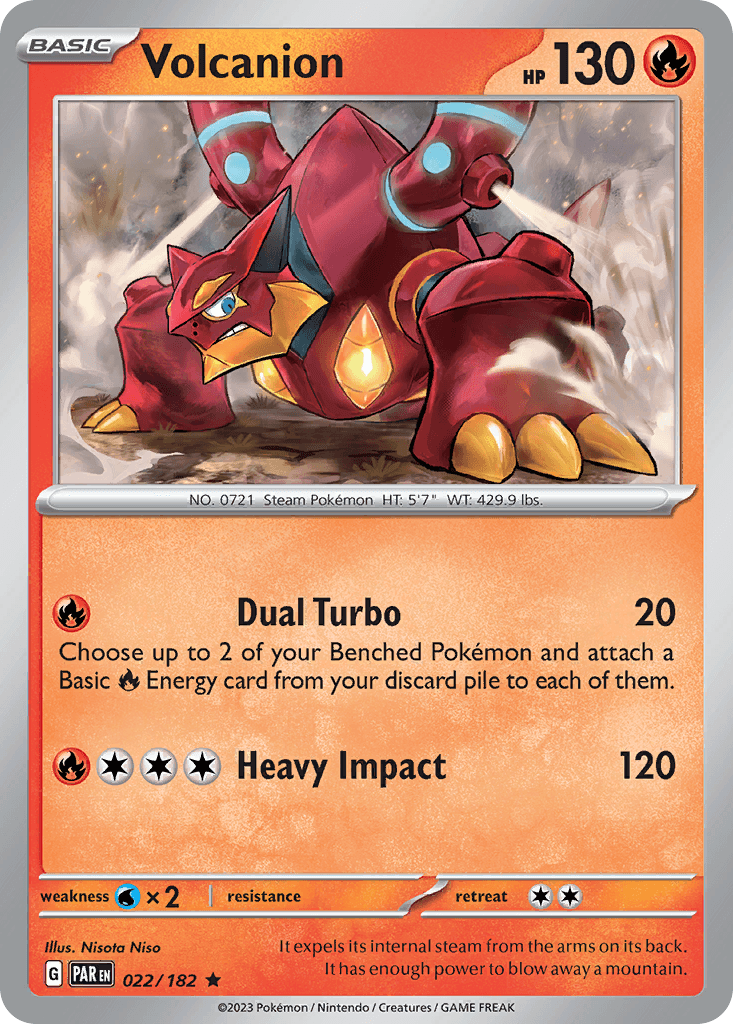 Volcanion, Paradox Rift 22