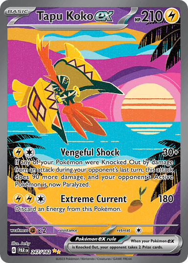 Tapu Koko ex, Paradox Rift 247