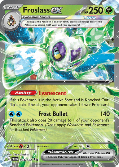 Froslass ex, Paradox Rift 3
