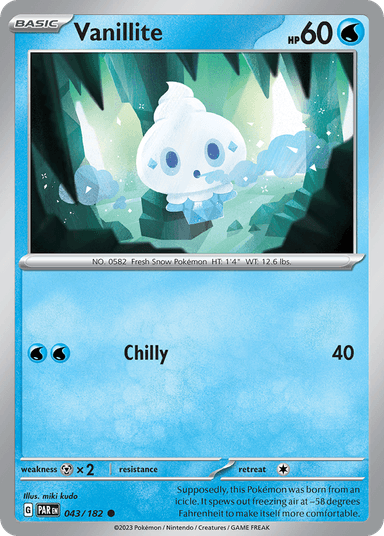 Vanillite, Paradox Rift 43