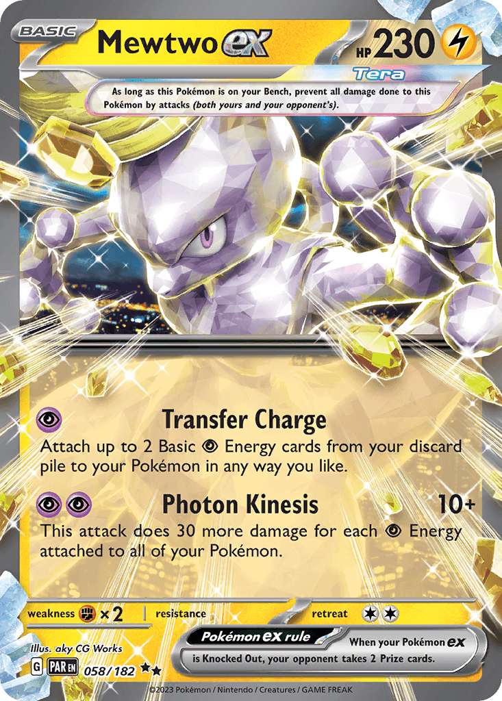 Mewtwo ex, Paradox Rift 58