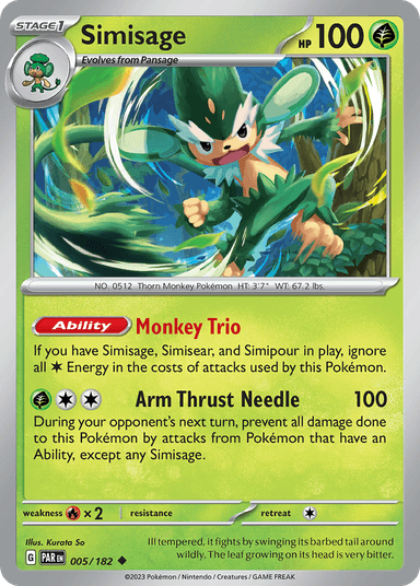 Simisage, Paradox Rift 5