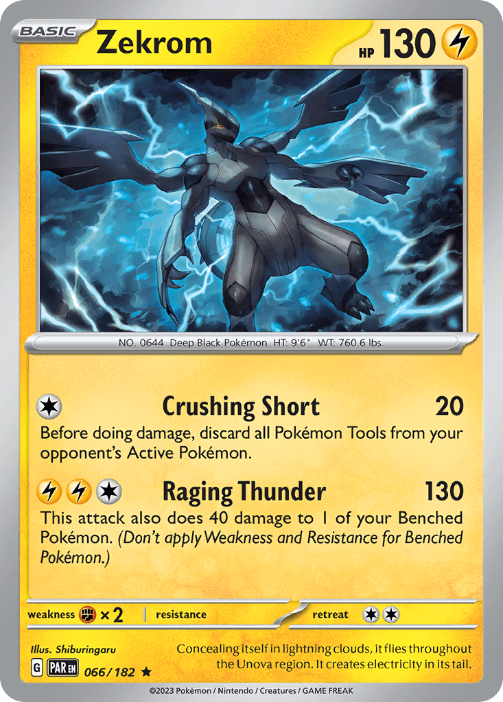 Zekrom, Paradox Rift 66
