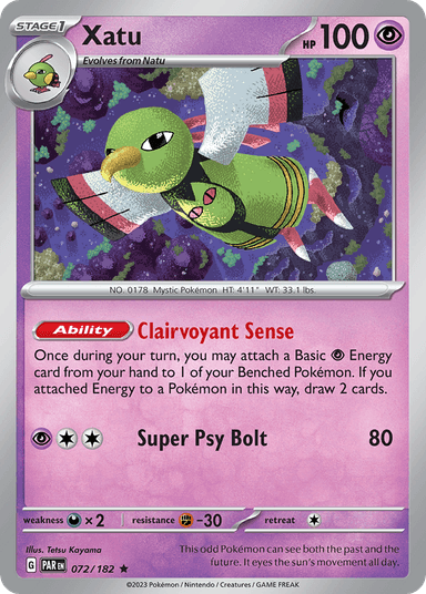 Xatu, Paradox Rift 72