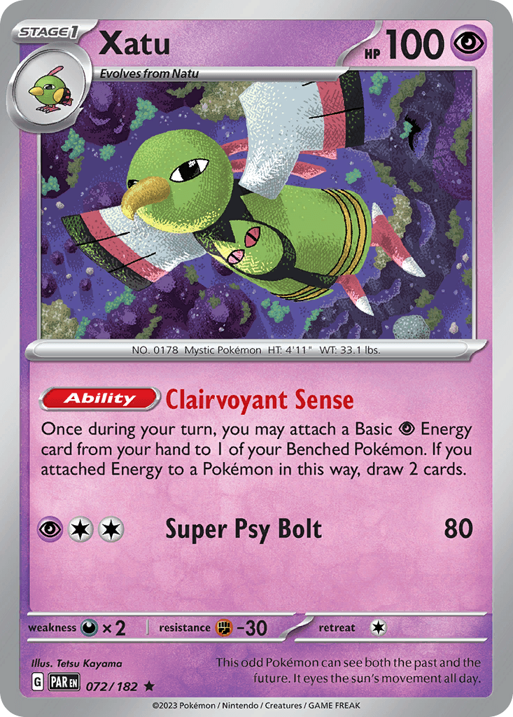 Xatu, Paradox Rift 72