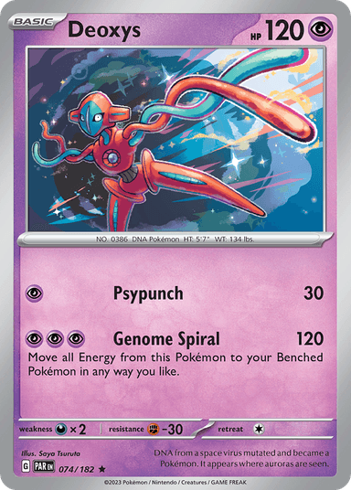 Deoxys, Paradox Rift 74