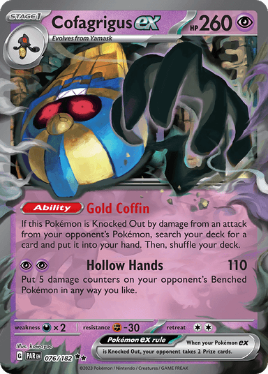 Cofagrigus ex, Paradox Rift 76