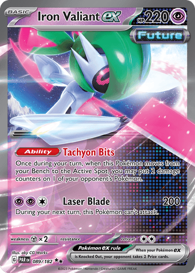 Iron Valiant ex, Paradox Rift 89