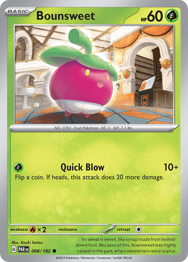 Bounsweet, Paradox Rift 8