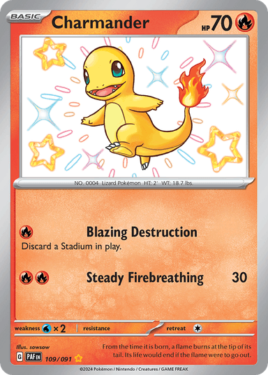Charmander, Paldean Fates 109