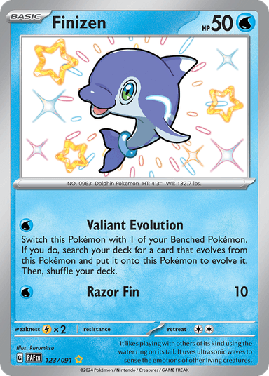 Finizen, Paldean Fates 123