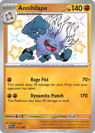 Annihilape, Paldean Fates 171