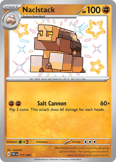 Naclstack, Paldean Fates 177