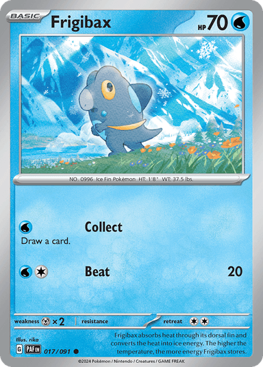 Frigibax, Paldean Fates 17