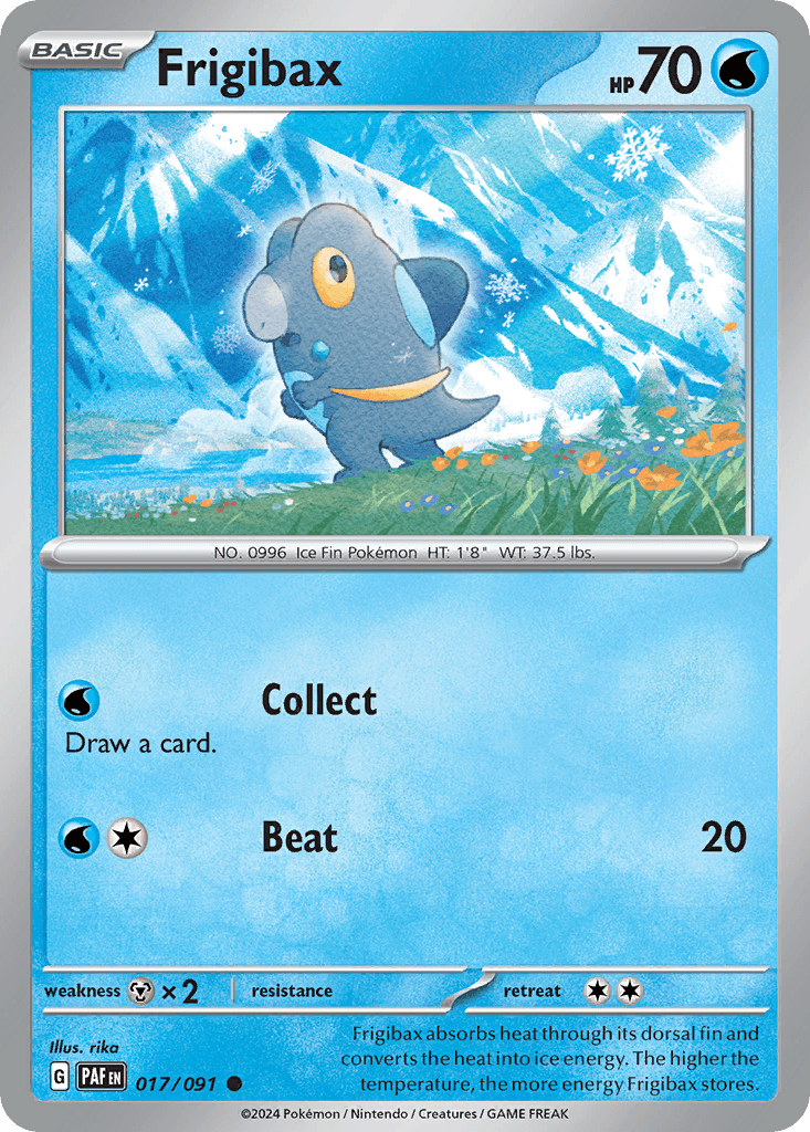 Frigibax, Paldean Fates 17