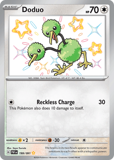 Doduo, Paldean Fates 199