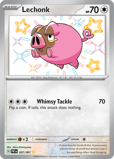 Lechonk, Paldean Fates 207