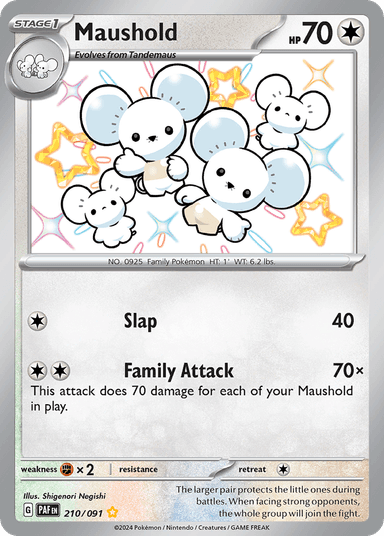 Maushold, Paldean Fates 210