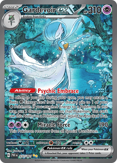 Gardevoir ex, Paldean Fates 233