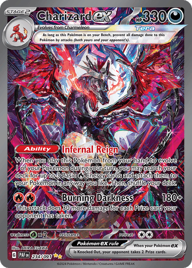 Charizard ex, Paldean Fates 234