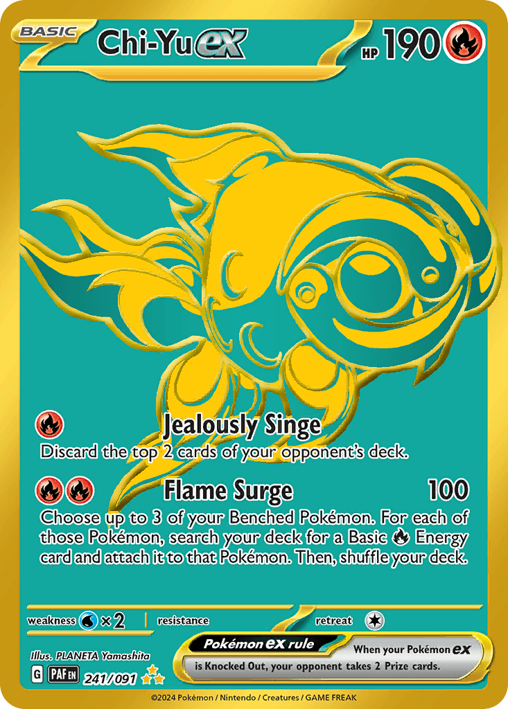 Chi-Yu ex, Paldean Fates 241