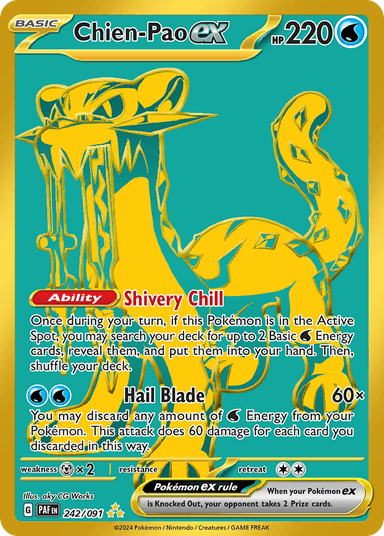 Chien-Pao ex, Paldean Fates 242