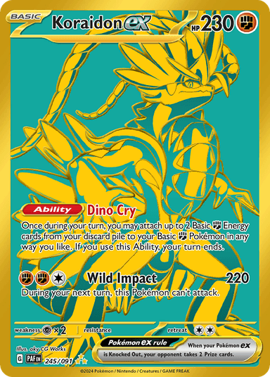 Koraidon ex, Paldean Fates 245