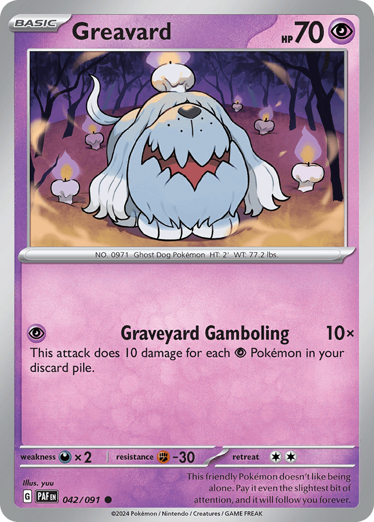 Greavard, Paldean Fates 42