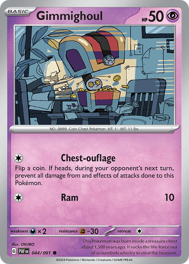 Gimmighoul, Paldean Fates 44