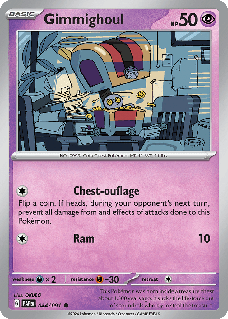 Gimmighoul, Paldean Fates 44