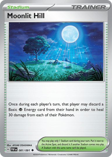 Moonlit Hill, Paldean Fates 81