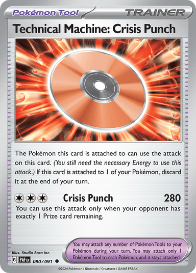 Technical Machine: Crisis Punch, Paldean Fates 90