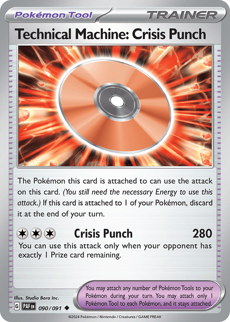 Technical Machine: Crisis Punch, Paldean Fates 90