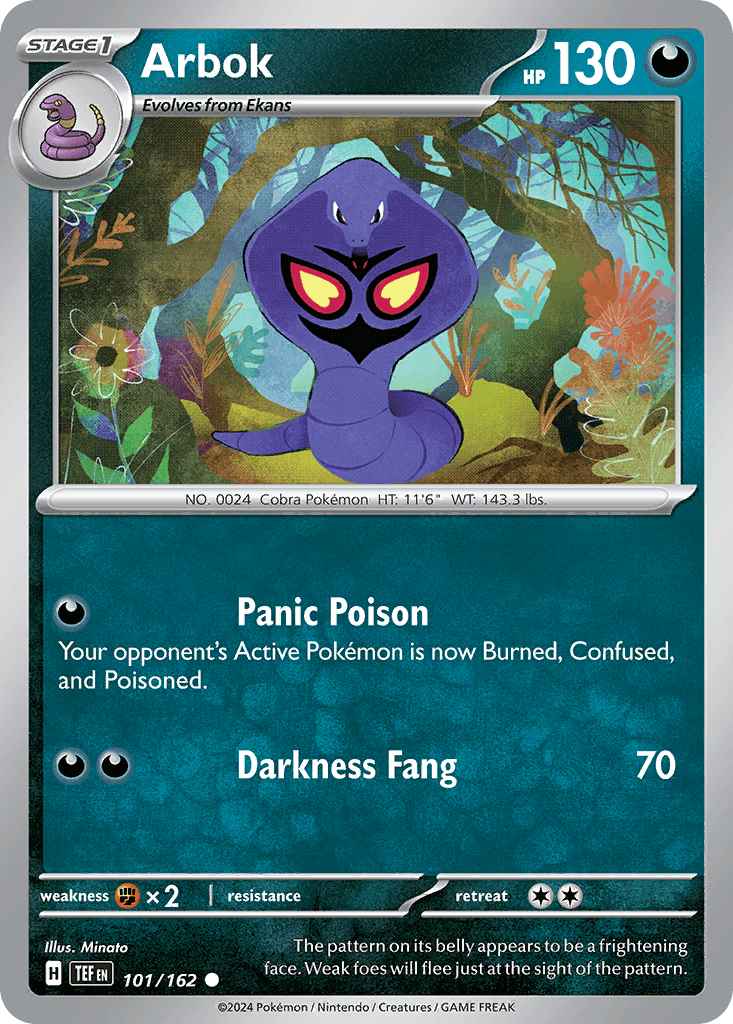 Arbok, Temporal Forces 101