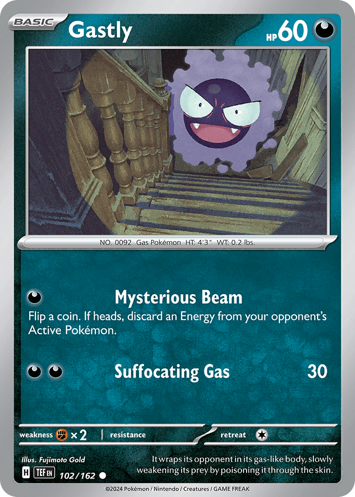 Gastly, Temporal Forces 102