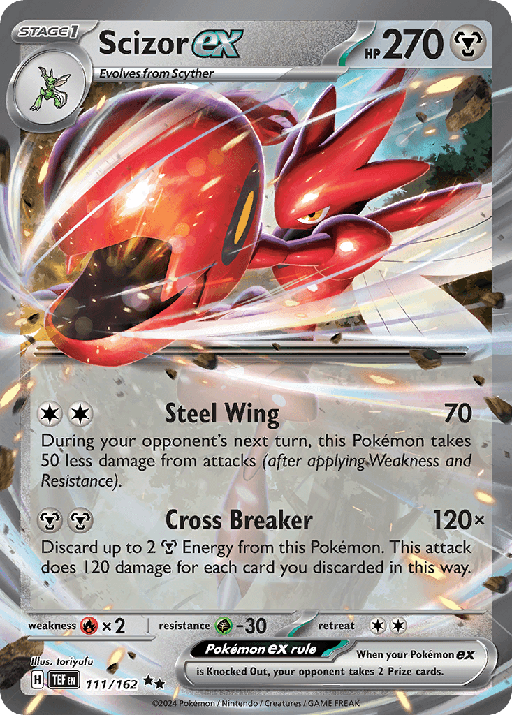 Scizor ex, Temporal Forces 111