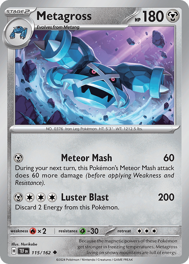 Metagross, Temporal Forces 115