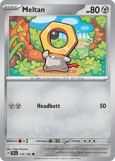 Meltan, Temporal Forces 116