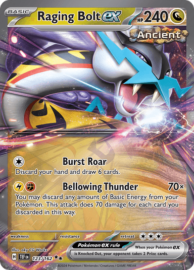 Raging Bolt ex, Temporal Forces 123