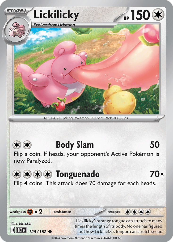 Lickilicky, Temporal Forces 125