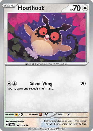 Hoothoot, Temporal Forces 126