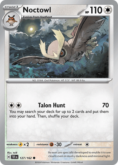 Noctowl, Temporal Forces 127