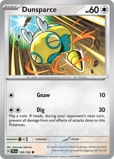 Dunsparce, Temporal Forces 128