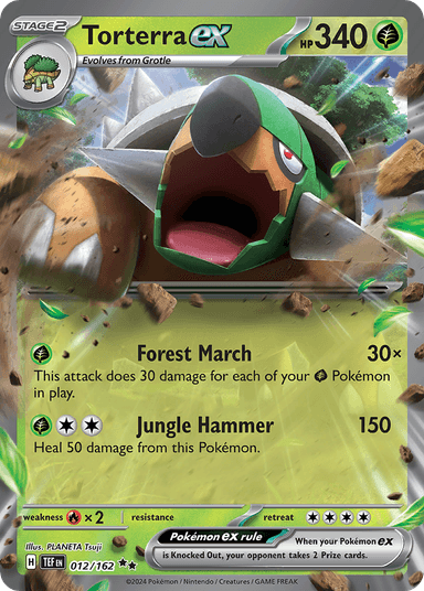 Torterra ex, Temporal Forces 12
